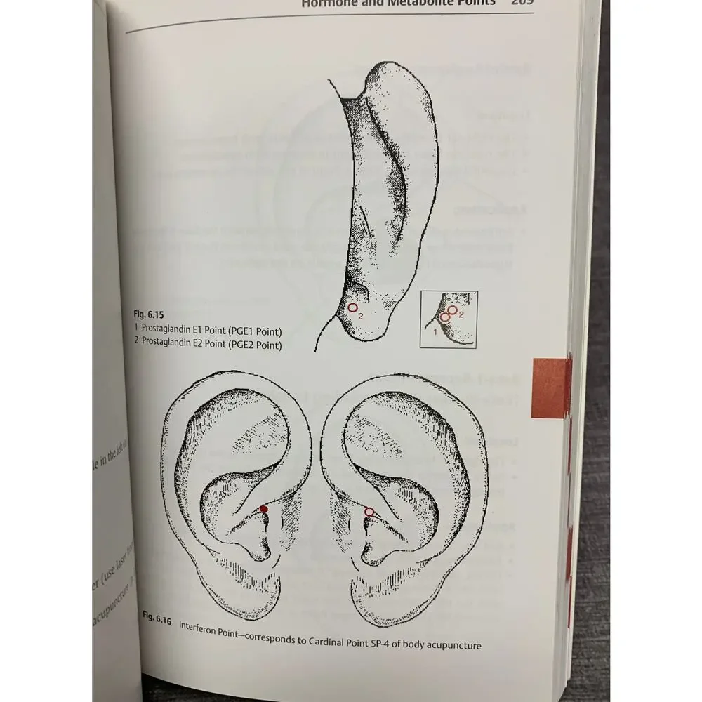 Ear Acupuncture A Precise Pocket Atlas Based on the Works of Nogier/Bahr Thieme